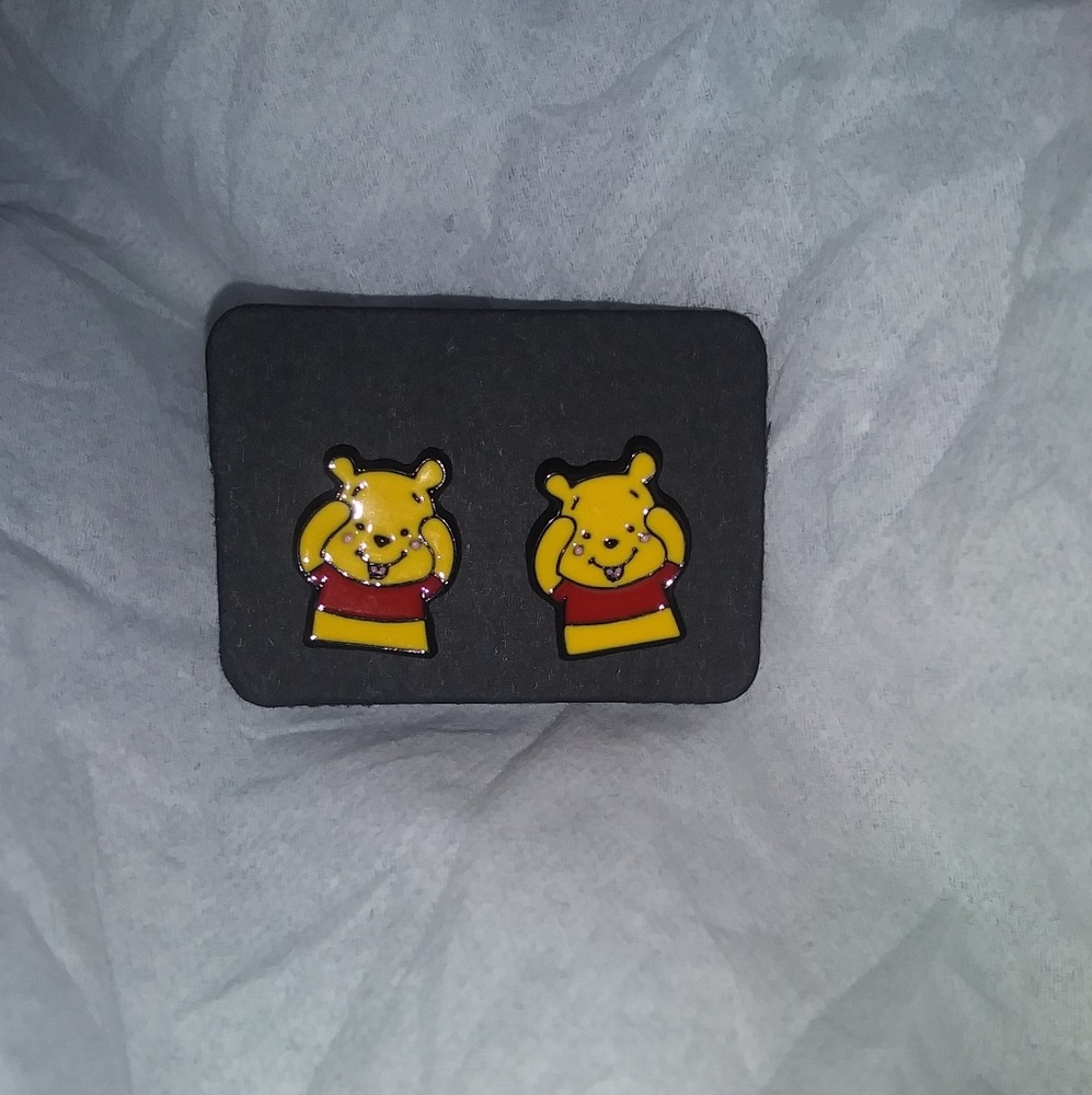 Winnie The Pooh Earrings - new
